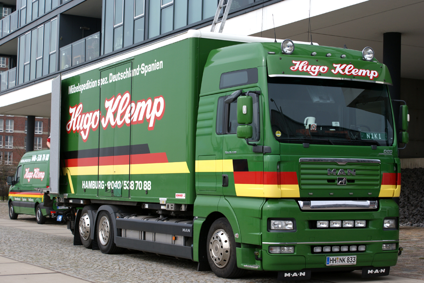 Hugo Klemp - Internationale Möbeltransporte aus Hamburg